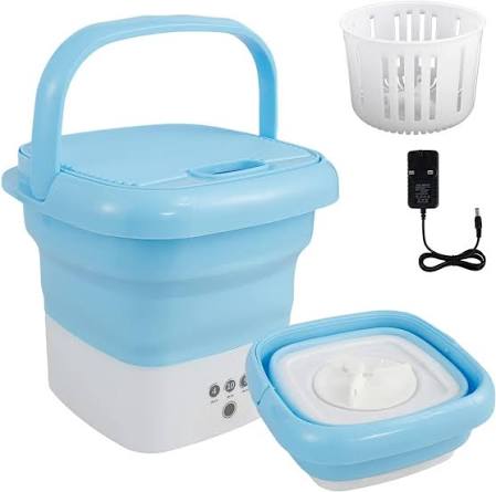 PORTABLE FOLDABLE MINI WASHING MACHINE