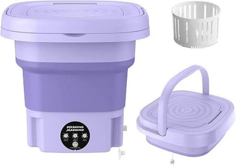 PORTABLE FOLDABLE MINI WASHING MACHINE