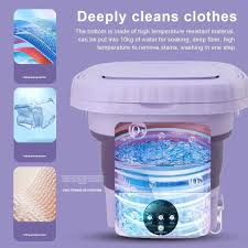 PORTABLE FOLDABLE MINI WASHING MACHINE